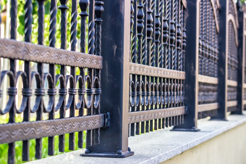 Ornamental Iron Fence Service detail